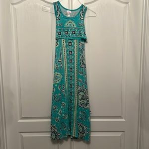 Girls Justice size 10 Maxi Dress EUC